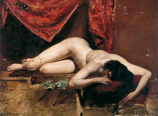 William Etty Female Nude