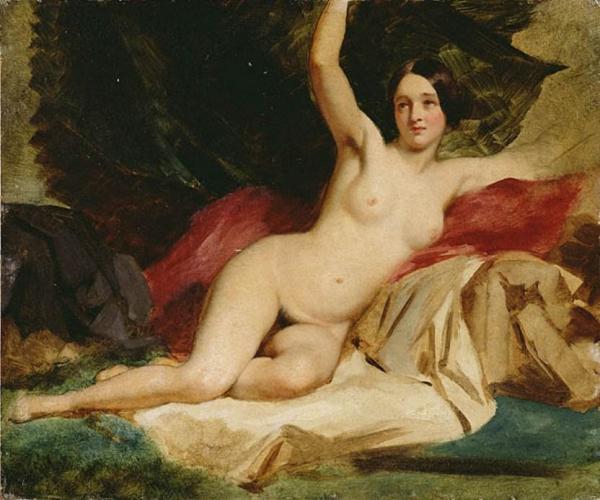 Female Nude In A Landscape by William Etty