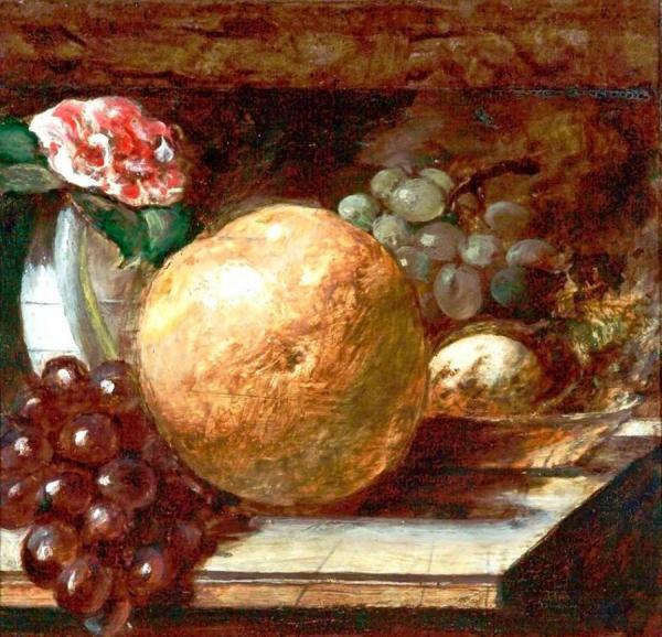 Grapefruit And Oranges by William Etty