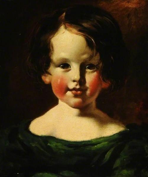 Head Of A Girl by William Etty