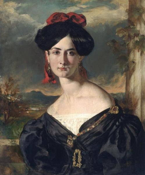 Louisa Elizabeth Vaughan, Born Rolls by William Etty
