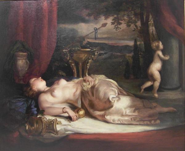 Nude Asleep by William Etty