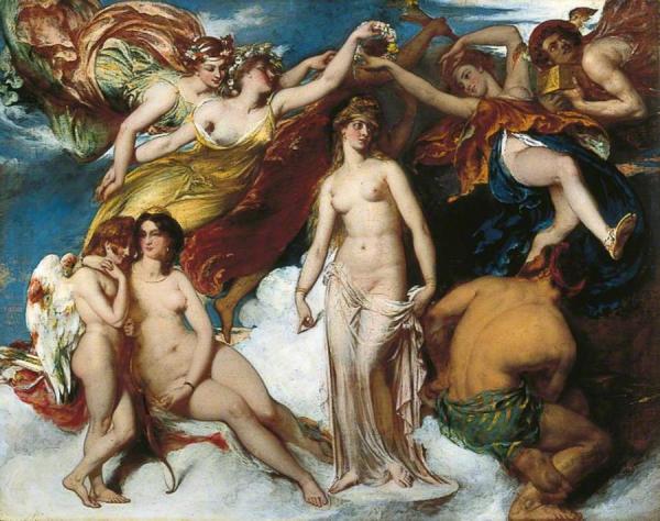 Pandora Crowned By The Seasons by William Etty