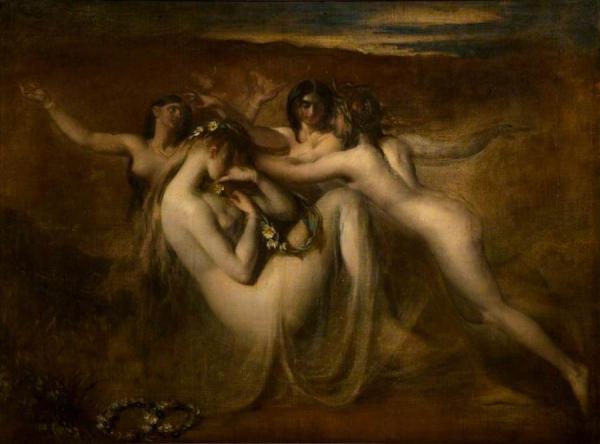 Sabrina And Her Nymphs by William Etty