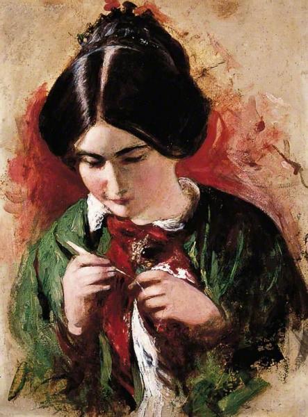 The Crochet-worker by William Etty