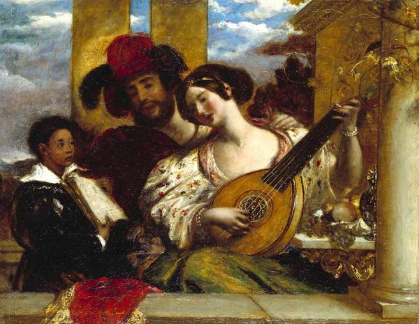 The Duet by William Etty