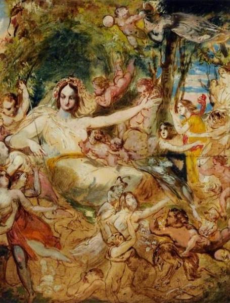 Titania And The Fairies by William Etty