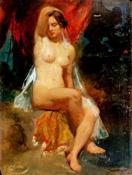 Woman At A Fountain by William Etty
