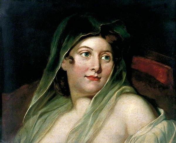 Woman With A Head Veil by William Etty