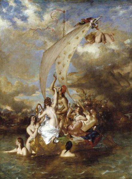 Youth On The Prow, And Pleasure At The Helm by William Etty
