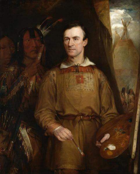 George Catlin by William Fisk Oil Painting Reproductions