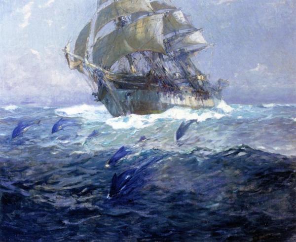 In The Trade Winds by William Frederick Ritschel Oil Painting Reproductions