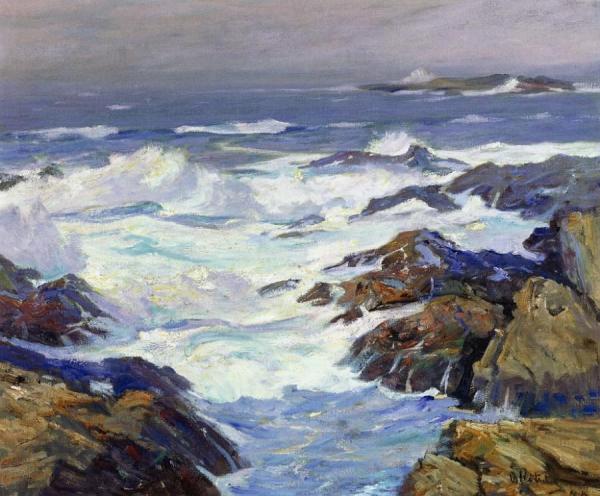 Morning Litany, Carmel Highlands, California by William Frederick Ritschel