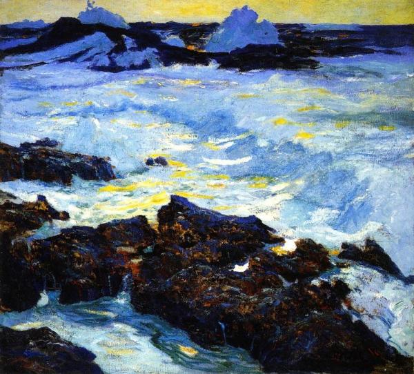 Purple Tide by William Frederick Ritschel