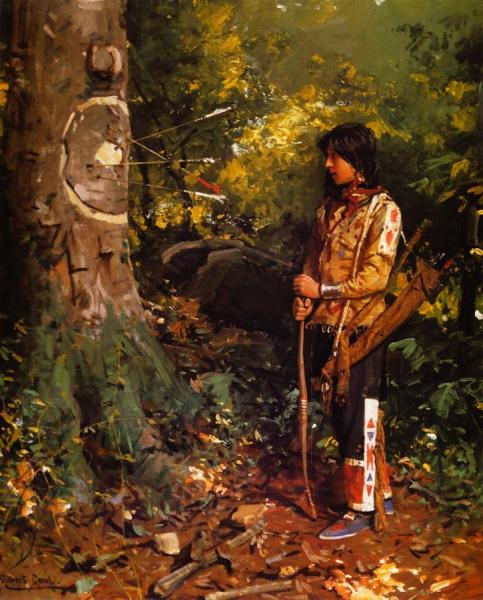 Archery Practice by William Gilbert Gaul Oil Painting Reproductions