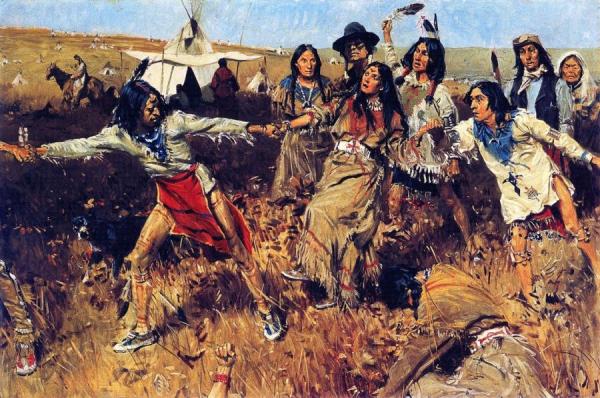 Ghost Dance by William Gilbert Gaul