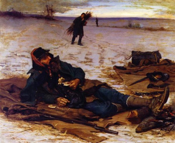 Taking A Break by William Gilbert Gaul Oil Painting Reproductions