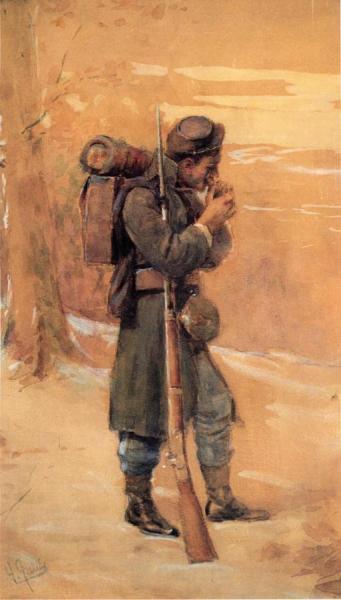 The Infantryman by William Gilbert Gaul