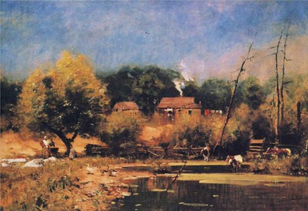 Van Buren, Tennessee by William Gilbert Gaul Oil Painting Reproductions