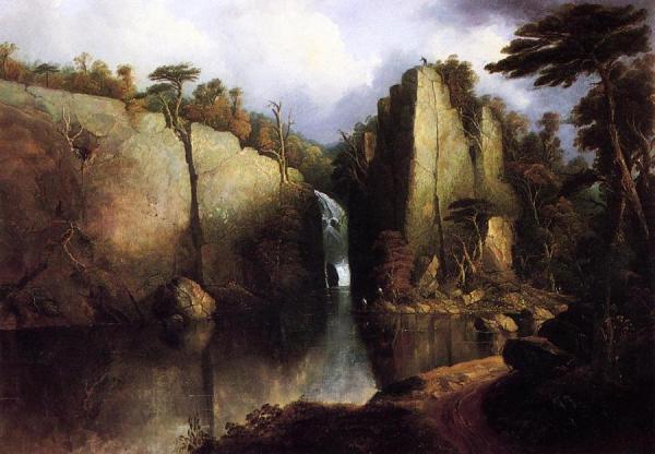 Passaic Falls by William Guy Wall