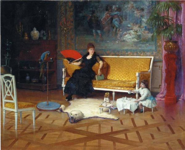 Afternoon Tea by William H. Lippincott