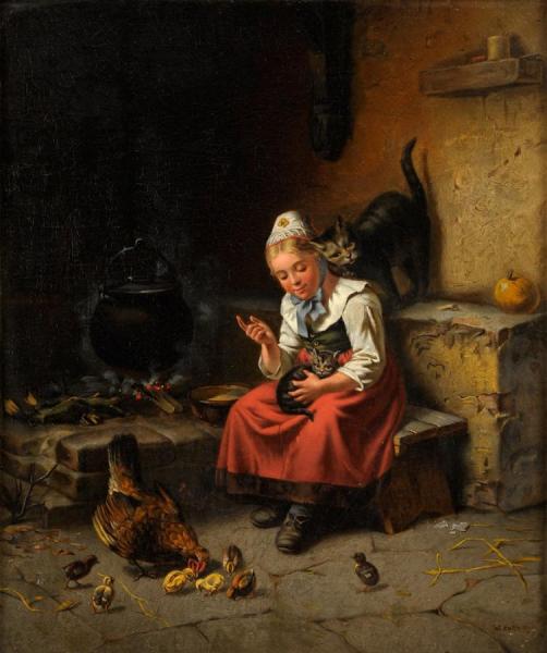 The Cat Mummy by William Hahn