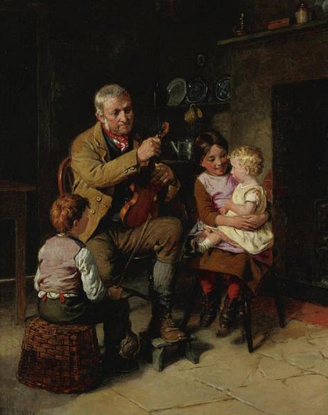 Grandfather's Recital by William Hemsley