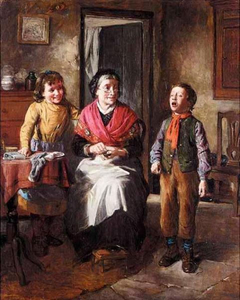 Granny's Snuff Box by William Hemsley
