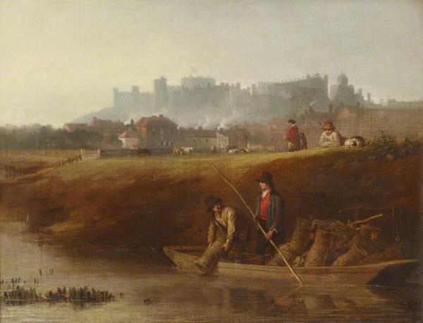 William Henry Hunt A Distant View Of Windsor Castle