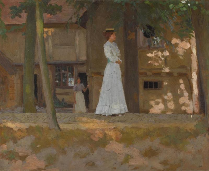 The Promenade, 1895 by William Henry Margetson