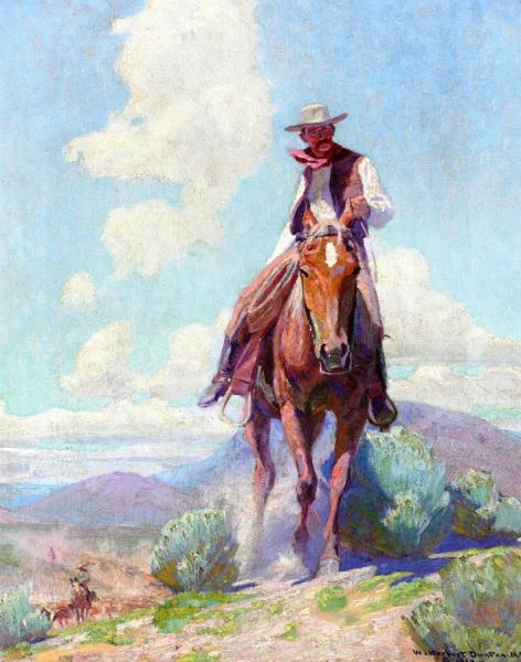 The Trail Foreman by William Herbert Dunton Oil Painting Reproductions
