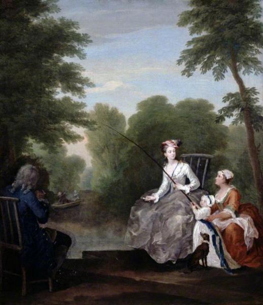 A Fishing Party by William Hogarth