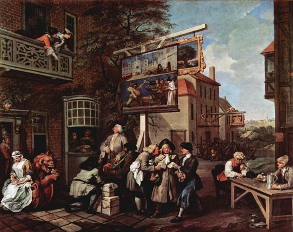 Canvassing For Votes by William Hogarth