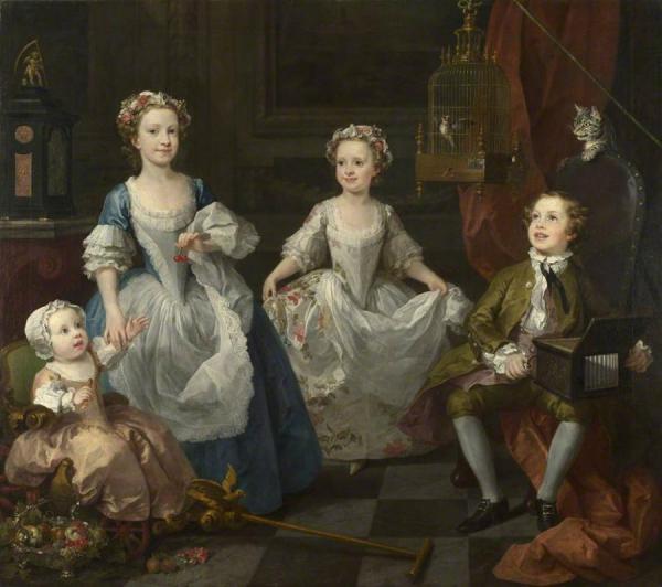 The Graham Children by William Hogarth