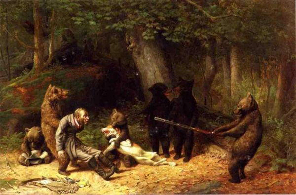 Making Game Of The Hunter by William Holbrook Beard