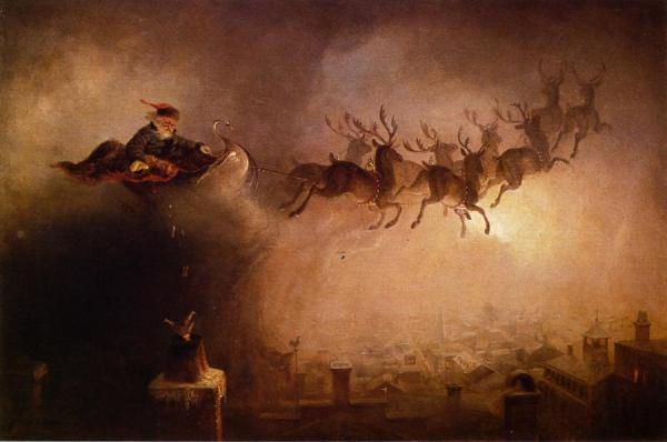 Santa Claus by William Holbrook Beard Oil Painting Reproductions
