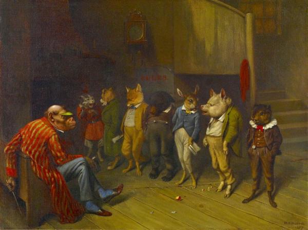 School Rules by William Holbrook Beard