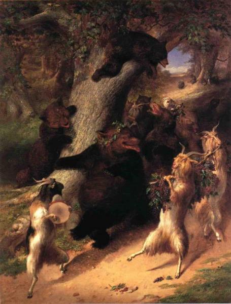 The March Of Selenus by William Holbrook Beard