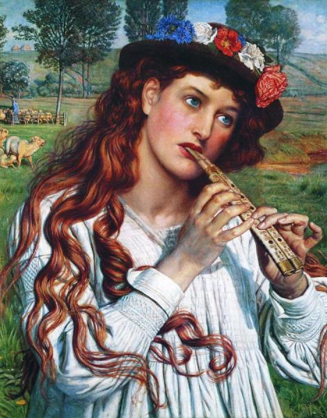 Amaryllis by William Holman Hunt