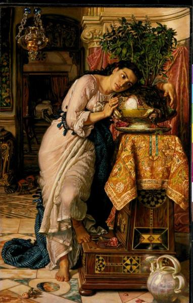 Isabella And The Pot Of Basil by William Holman Hunt