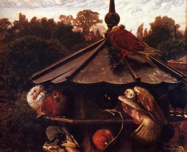The Festival Of St Swithin by William Holman Hunt
