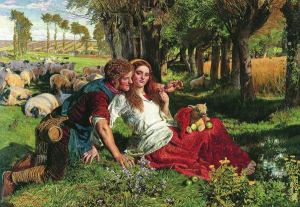 The Hireling Shepherd by William Holman Hunt Oil Painting Reproductions