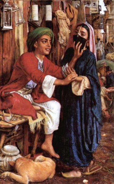 The Lantern Maker's Courtship by William Holman Hunt Oil Painting Reproductions