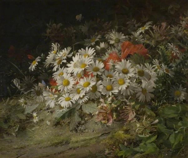 Wild Flowers by William Jabez Muckley Oil Painting Reproductions