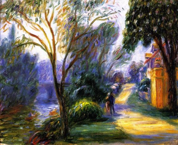 Along The Marne by William James Glackens