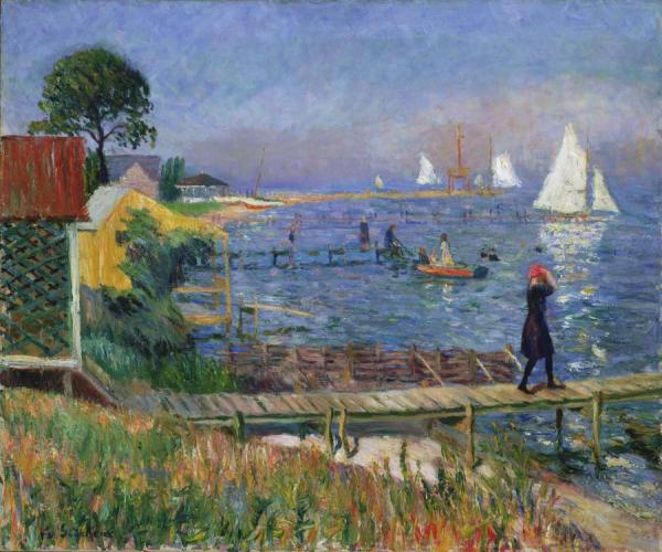 Bathers At Bellport by William James Glackens