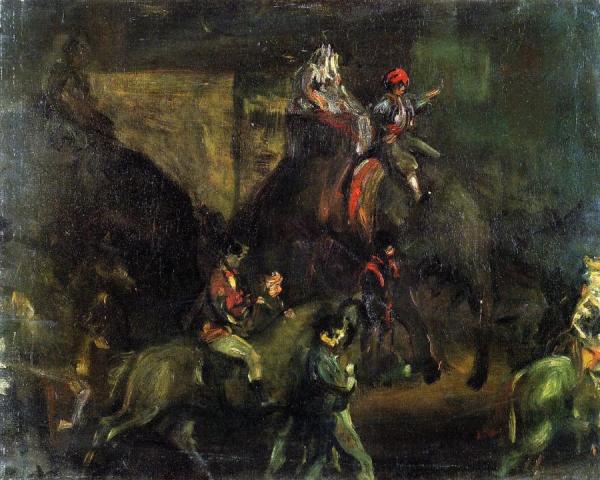 Circus Parade by William James Glackens