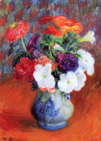 Flower Study by William James Glackens