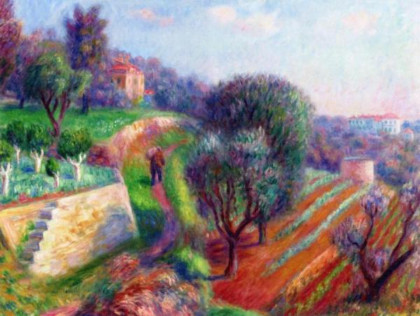 Hillside by William James Glackens