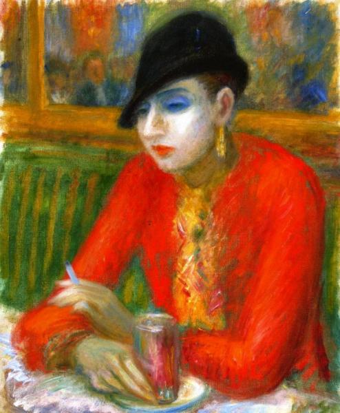 L'apertif by William James Glackens